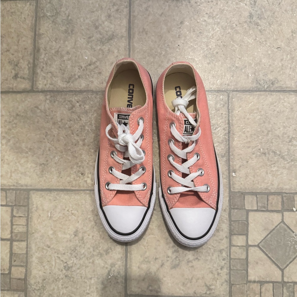 Converse Coral Low-Top Sneakers